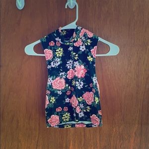 Flower Crop Top